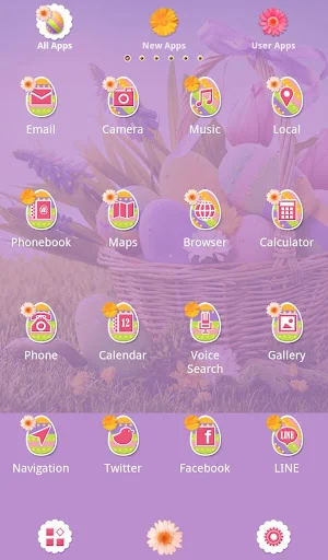 Happy Easter! Theme +HOME screenshot 3