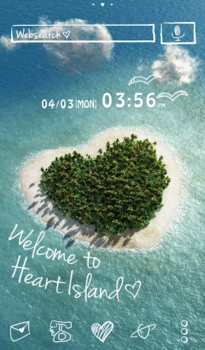 Heart Island Wallpaper