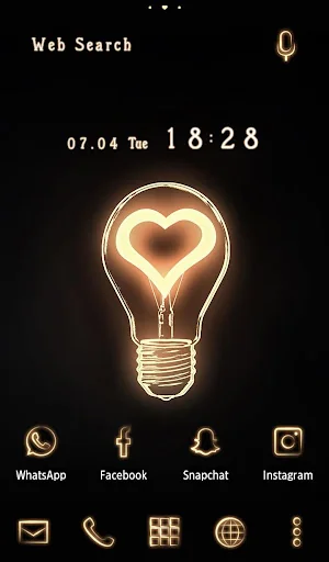 Heart Bulb Theme