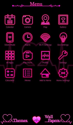 Heartbeat Theme +HOME screenshot 2