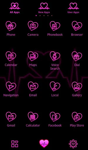 Heartbeat Theme +HOME screenshot 3