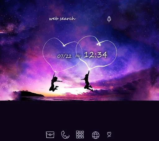 Heart Trace Wallpaper