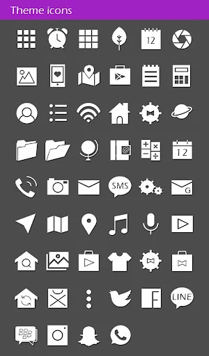 Starry Sky Theme +HOME screenshot 4
