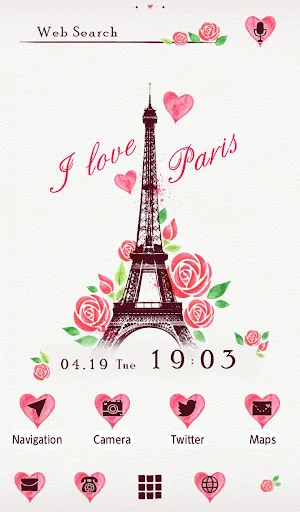 I Love Paris Wallpaper