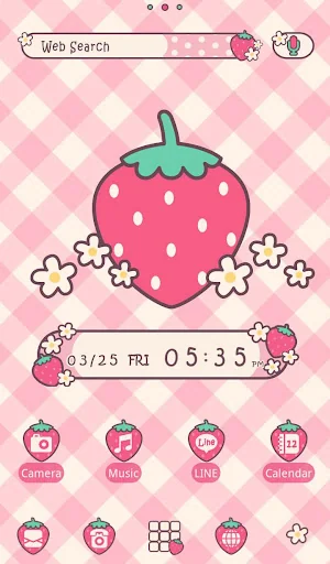 Strawberry Checks +HOME Theme