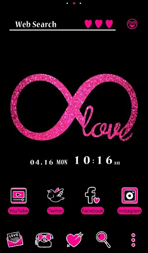 Infinite Love Black x Pink