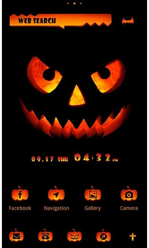 Funny Theme-Jack O' Lantern- screenshot 1