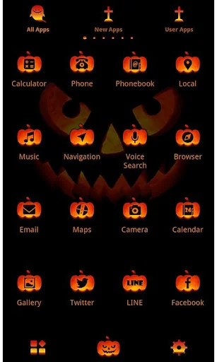 Funny Theme-Jack O' Lantern- screenshot 3