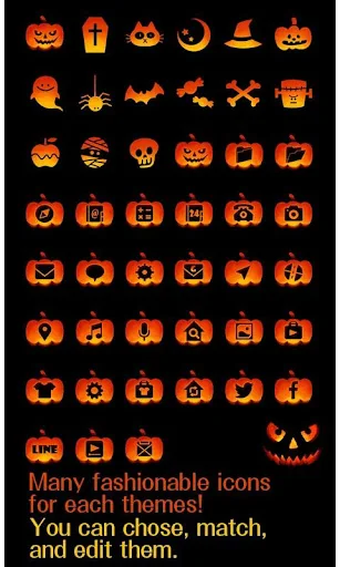 Funny Theme-Jack O' Lantern- screenshot 4