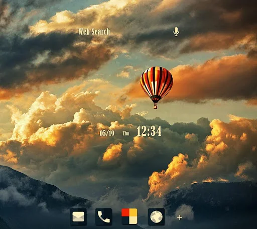 Balloon Trip Wallpaper