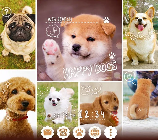 Puppy Collage Theme