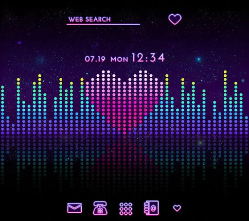 Love Equalizer Theme +HOME