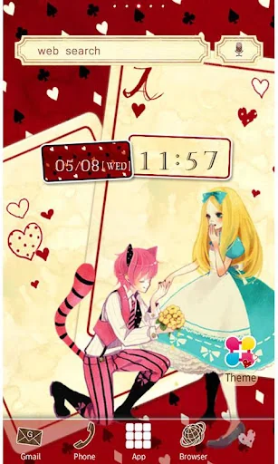Loving Alice Wallpaper Theme