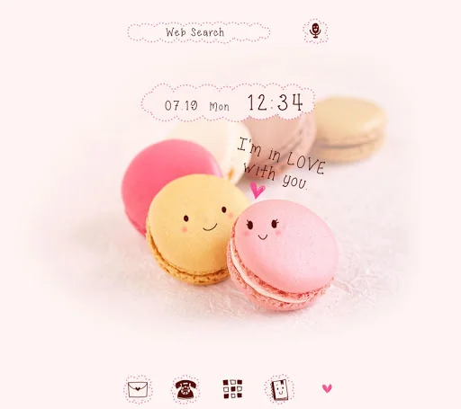 Wallpaper-Macaron Crescent-
