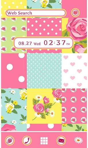 Cute Theme-Rose Quilt-