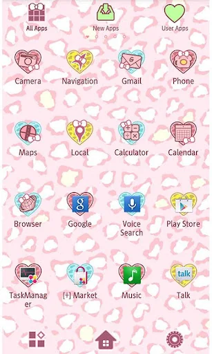 Cute Wallpaper Leopard Candy screenshot 2