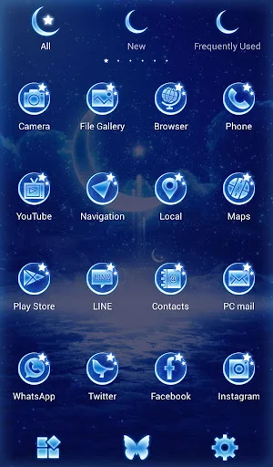 Moonlight Fantasy Theme +HOME screenshot 3