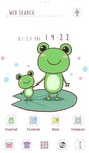 Friendly Frogs Theme +HOME