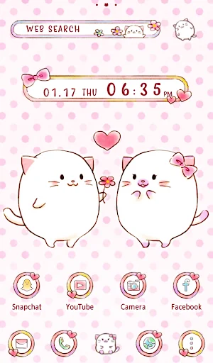 Friendly Round-Cats +HOME