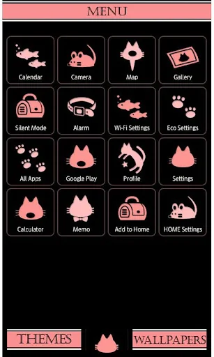 Cat Face Wallpaper Theme screenshot 2