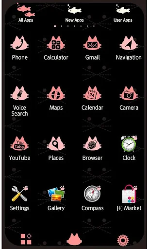 Cat Face Wallpaper Theme screenshot 3