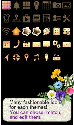 White Garden Wallpaper Theme screenshot 4