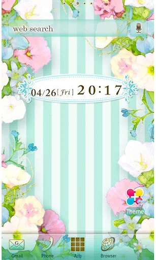 Pastel Flower Wallpaper Theme
