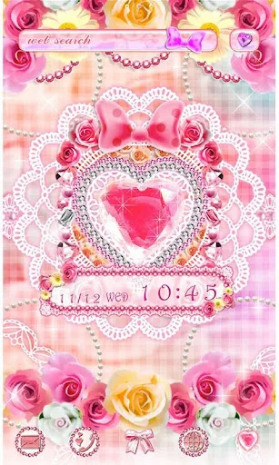 Cute Theme Glittery Romance