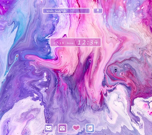 Purple Marble Theme