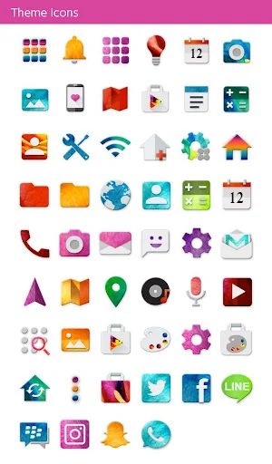 Rainbow Rose +HOME Theme screenshot 4