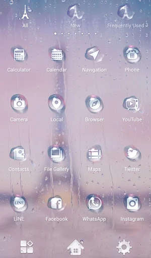 Paris wallpaper Rainy Theme screenshot 3