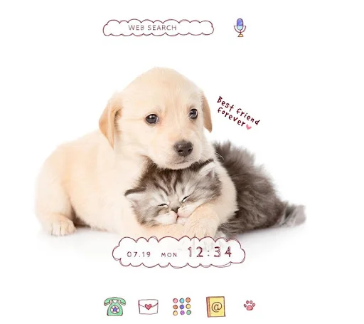 Puppy and Kitten Theme