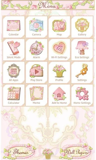 Classic Wallpaper Rococo Rose screenshot 3