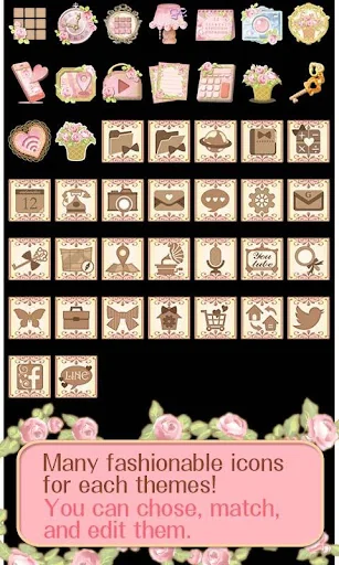 Classic Wallpaper Rococo Rose screenshot 4