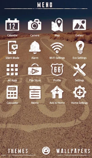 Stylish Theme-Route 66- screenshot 2