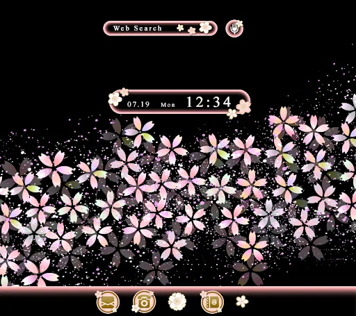 Cherry Blossom Blizzard Theme