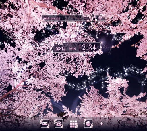Sakura Night Fantasy Theme