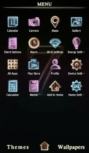 Seven Theme +HOME screenshot 2