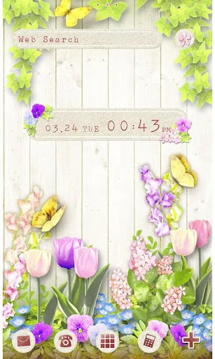 icon&wallpaper-Spring Flowers- screenshot 1