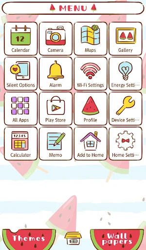 Watermelon Breeze Theme screenshot 2