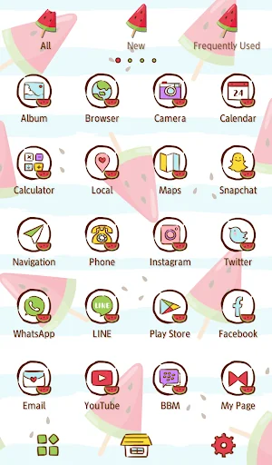 Watermelon Breeze Theme screenshot 3