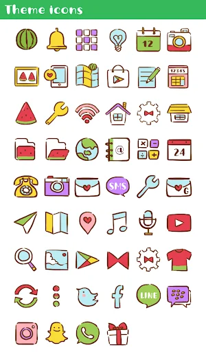 Watermelon Breeze Theme screenshot 4