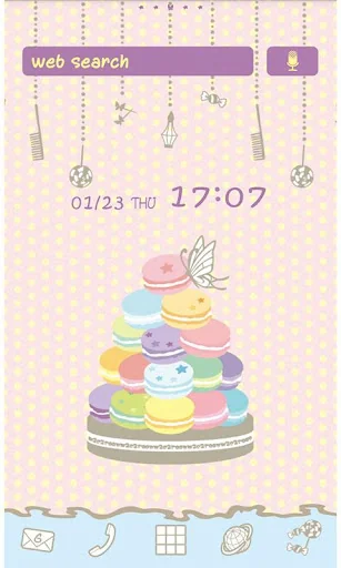Sweet Macaron Theme +HOME