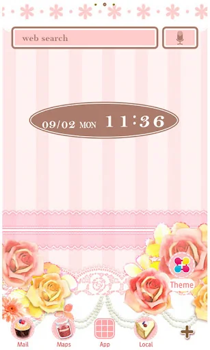 Rose Wallpaper Sweet Pink