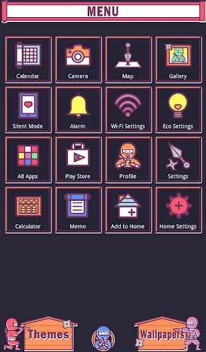 Ninja Team Theme +HOME screenshot 2