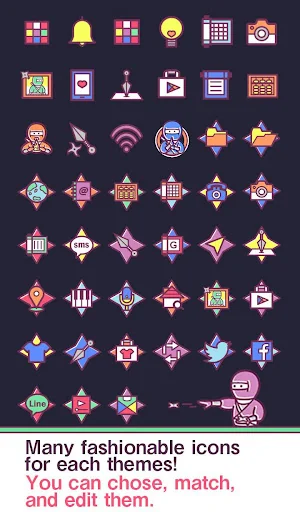 Ninja Team Theme +HOME screenshot 4