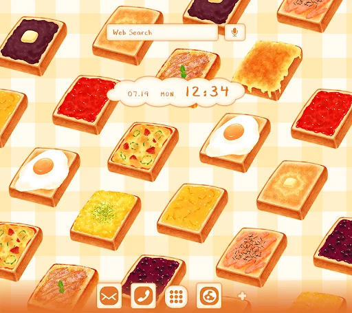 Toasts Patterns Theme
