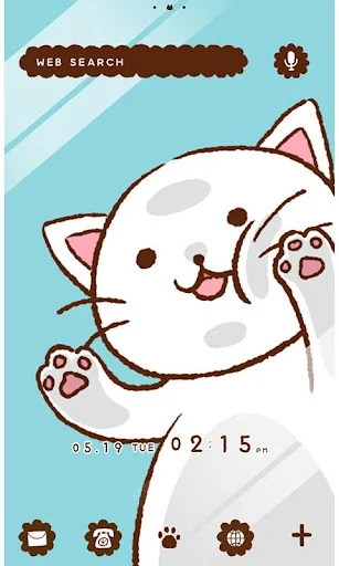 Cute wallpaper-Trapped Cat-