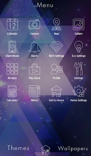 Galaxy of Triangles +HOME screenshot 2