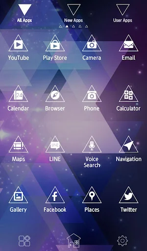Galaxy of Triangles +HOME screenshot 3